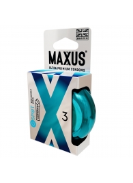 Презервативы Maxus G spot с двойной спиралью - 3 шт. - Maxus - купить с доставкой в Грозном