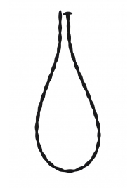 Черный уретральный массажер Glide Small - 30 см. - Lola Games - купить с доставкой в Грозном