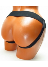 Трусики для страпона коричневого цвета - БДСМ Арсенал - купить с доставкой в Грозном