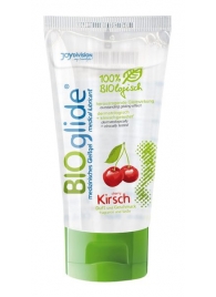 Гель-лубрикант на водной основе с ароматом вишни BIOglide Kirsch - 80 мл. - Joy Division - купить с доставкой в Грозном