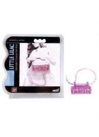Эрекционное кольцо с вибратором LITTLE LILAC - Dream Toys - в Грозном купить с доставкой