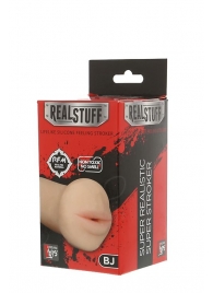 Нежный мастурбатор-ротик REALSTUFF 5INCH MASTURBATOR BJ - Dream Toys - в Грозном купить с доставкой