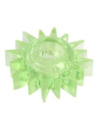 Зеленое эрекционное кольцо-солнце - Toyfa Basic - в Грозном купить с доставкой