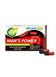 Возбуждающее средство Man’s power - 10 капсул (+1 в подарок) - SuperCaps - купить с доставкой в Грозном