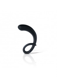 Черный массажер простаты Curving Curt - 13 см. - MyStim - купить с доставкой в Грозном