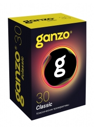 Классические презервативы с обильной смазкой Ganzo Classic - 30 шт. - Ganzo - купить с доставкой в Грозном