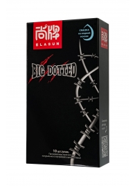 Презервативы с точками Elasun Big Dotted - 10 шт. - Elasun - купить с доставкой в Грозном