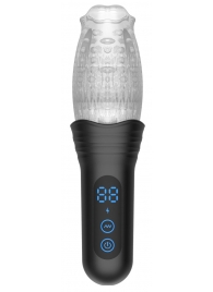 Автоматический мастурбатор Oral Sex Masturbator с функциями ротации, вибрации и фрикций - Secwell - в Грозном купить с доставкой