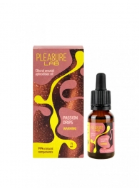 Капли с согревающим эффектом Passion Drips Warming - 15 мл. - Pleasure Lab - купить с доставкой в Грозном