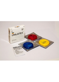Разноцветные ароматизированные презервативы Unilatex Multifruits - 3 шт. - Unilatex - купить с доставкой в Грозном