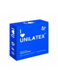 Классические презервативы Unilatex Natural Plain - 3 шт. - Unilatex - купить с доставкой в Грозном