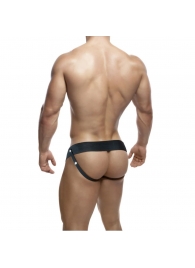 Телесный фаллопротез на черных эластичных ремнях 7 Inch Hollow Strap On - 17 см. - Blush Novelties - купить с доставкой в Грозном