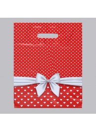 Пакет «Скарлетт» с вырубной ручкой (30х38 см) - Сима-Ленд - купить с доставкой в Грозном