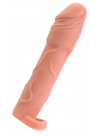 Телесная удлиняющая насадка с подхватом - 19 см. - ToyFa - в Грозном купить с доставкой