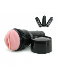 Мастурбатор-вагина Fleshlight - Vibro Pink Lady Touch с вибрацией - Fleshlight - в Грозном купить с доставкой