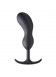 Черный массажер простаты с утяжелителями Premium Silicone Weighted Prostate Plug XL - 20,8 см. - XR Brands - в Грозном купить с доставкой