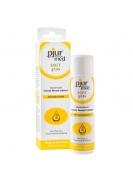 Силиконовый лубрикант с жожоба pjur MED Soft glide - 100 мл. - Pjur - купить с доставкой в Грозном