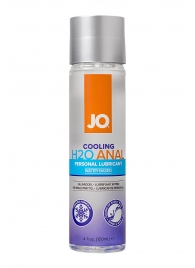 Анальный охлаждающий и обезболивающий лубрикант на водной основе JO Anal H2O COOLING - 120 мл. - System JO - купить с доставкой в Грозном