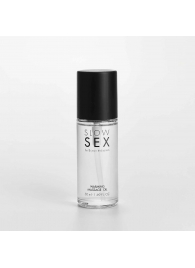 Съедобное cогревающее массажное масло Slow Sex - 50 мл. - Bijoux Indiscrets - купить с доставкой в Грозном
