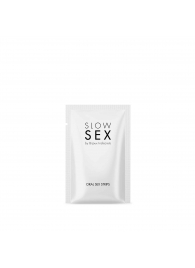 Полоски для орального секса Slow Sex Oral Sex Strips - 7 шт. - Bijoux Indiscrets - купить с доставкой в Грозном