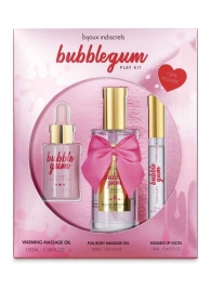 Набор средств для массажа и ласк Bubblegum Play Kit - Bijoux Indiscrets - купить с доставкой в Грозном