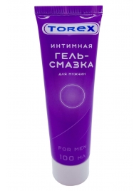 Гель-смазка на водной основе For Men - 100 мл. - Torex - купить с доставкой в Грозном
