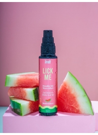 Гель Lick Me с согревающим эффектом и ароматом арбуза - 50 мл. - INTT - купить с доставкой в Грозном