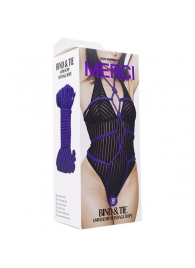 Фиолетовая верёвка для связывания и фиксации Bind Tie - 9,14 м. - Doc Johnson - купить с доставкой в Грозном