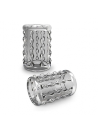 Прозрачная насадка с бороздками STAY HARD COCK SLEEVE 04 CLEAR - Blush Novelties - в Грозном купить с доставкой
