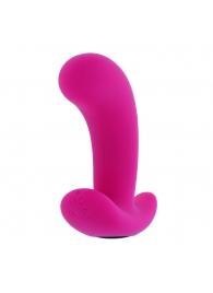 Розовый вибромассажёр простаты с пультом ДУ Hooking Up - 9,5 см. - Selopa - в Грозном купить с доставкой