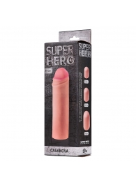 Фаллоудлинитель SUPER HERO Casanova - 18 см. - Lola Games - в Грозном купить с доставкой