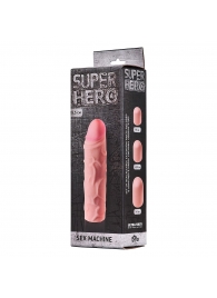 Фаллоудлинитель SUPER HERO Sex Machine - 15,5 см. - Lola Games - в Грозном купить с доставкой