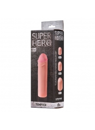 Фаллоудлинитель SUPER HERO Tempter - 16 см. - Lola Games - в Грозном купить с доставкой