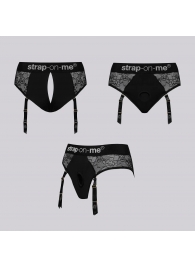 Трусики для фиксации насадок Strap-on-me Harness Lingerie Diva XS - Strap-on-me - купить с доставкой в Грозном