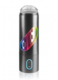 Перезаряжаемый мастурбатор-ротик Extreme Toyz Rechargeable Roto-Bator Mouth - Pipedream - в Грозном купить с доставкой