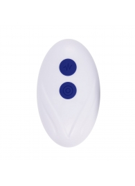 Синее эрекционное виброкольцо с клиторальной подушечкой и пультом ДУ Adjustable Fun Ring - Zero Tolerance - в Грозном купить с доставкой