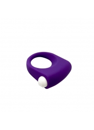 Фиолетовое эрекционное кольцо Puggle Vibrating Ring with Bullet - Adrien Lastic - в Грозном купить с доставкой