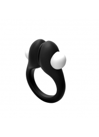 Черное эрекционное кольцо Zippy Vibrating Ring With Bullet - Adrien Lastic - в Грозном купить с доставкой