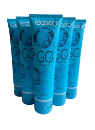 Набор из 5 пролонгирующих лубрикантов на водной основе Egzo Go (по 100 мл.) - EGZO - купить с доставкой в Грозном