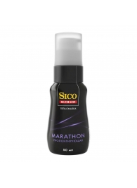 Пролонгирующая гель-смазка Sico Marathon - 50 мл. - Sico - купить с доставкой в Грозном