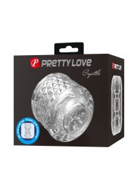 Прозрачный сквозной мастурбатор Crystle - Baile - в Грозном купить с доставкой