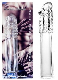 Прозрачная насадка-удлинитель Perfect Sleeve - 19 см. - Boys of Toys - в Грозном купить с доставкой