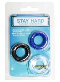 Набор из 3 эрекционных колец без рельефа - Boys of Toys - в Грозном купить с доставкой