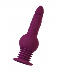 Фиолетовая мини-машина для секса Striker с пультом ДУ - 23,5 см. - ToyFa - купить с доставкой в Грозном