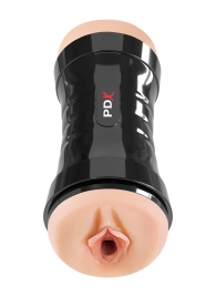 Двусторонний мастурбатор в колбе Super Flip-A-Pussy Over - Pipedream - в Грозном купить с доставкой