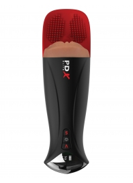 Мастурбатор-вагина в колбе с вибрацией Fuck-O-Matic Pro XL - Pipedream - в Грозном купить с доставкой