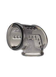 Дымчатая насадка на пенис и мошонку - Baile - в Грозном купить с доставкой