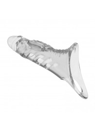 Прозрачная насадка на пенис - 22 см. - Baile - в Грозном купить с доставкой