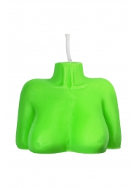 Зеленая сувенирная свеча «Женский силуэт» - Pecado - купить с доставкой в Грозном