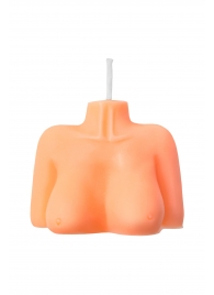 Оранжевая сувенирная свеча «Женский силуэт» - Pecado - купить с доставкой в Грозном